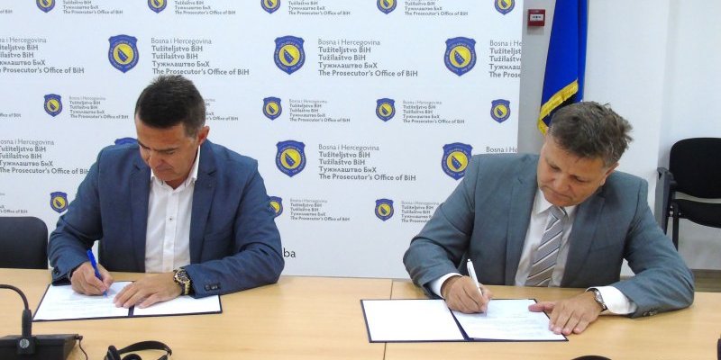 Tužilaštvo Bosne i Hercegovine i Komisija potpisali Sporazum o operativnoj saradnji